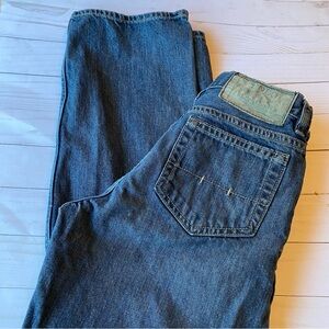 Youth POLO RALPH LAUREN Dark Wash Straight Leg Jeans 15941 Tag Size 14